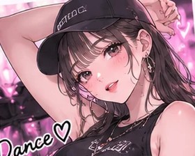 ダンサー・アーティストのイラスト